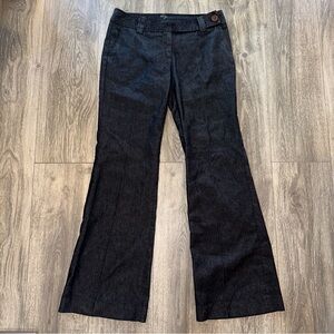 Zara Basic Black Denim Pants